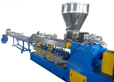 ประเทศจีน W6Mo5Cr4V2 Material Twin Screw Extruder Machine แนวนอน 300 กิโลกรัม / ชั่วโมงความจุ ผู้ผลิต